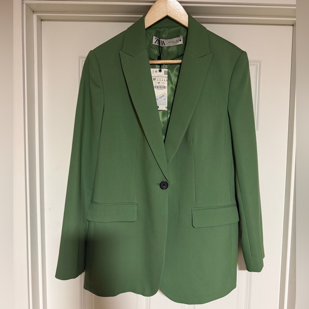 Zara Green Blazer
